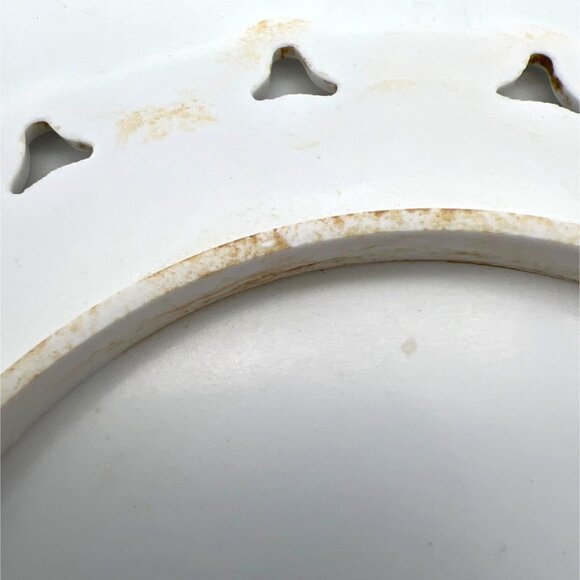 Vintage Melamine Plastic Decorative Reticulated Plate This Kitchen is Closed 7" - Picture 5 of 5